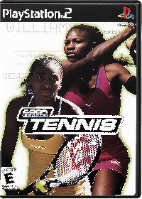 Sega Sports Tennis Playstation 2  box art
